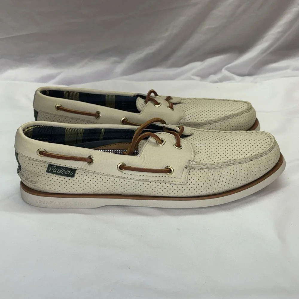 SPERRY X MALBON Authentic Original Boat Shoe MEN'S US 11 M Leather STS25222
